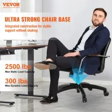 VEVOR Office Chair Base Replacement 28" Swivel Chair Base 2500 lbs 4" Stroke