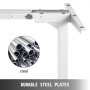 Electric Standing Desk Frame Sit Stand Desk Base, Adjustable + Cold-rolled Steel