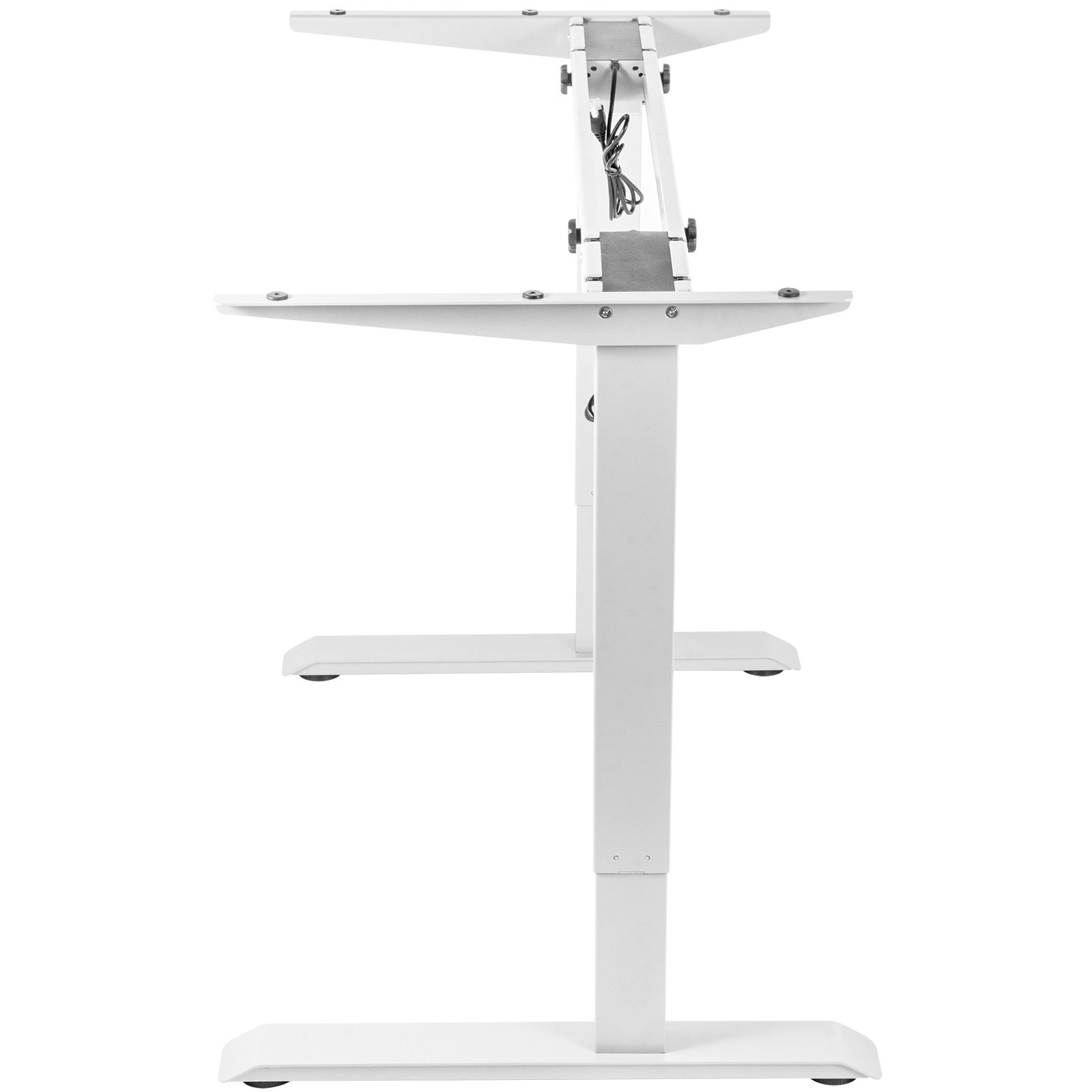 Electric Standing Desk Frame Sit Stand Desk Base, Adjustable + Cold-rolled Steel