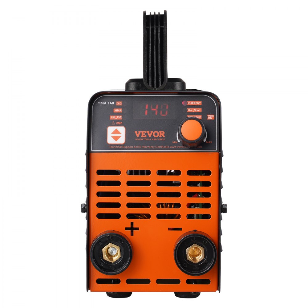 VEVOR Stick Welder, 140A ARC/Lift TIG 2-IN-1 Welding Machine with IGBT Inverter 110V Portable MMA Welder Machine with Hot Start, Arc force and Anti-Stick