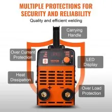 VEVOR ARC Stick Welder 110V 140A Stick/Lift TIG 2-in-1 Welding Machine Hot Start
