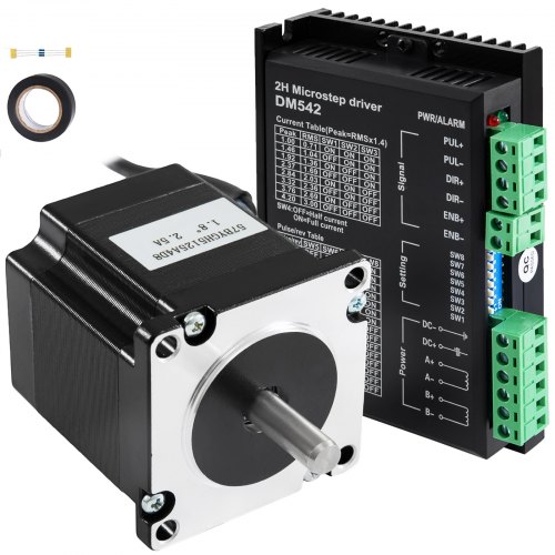 Nema23 1nm Stepper Motor Driver Servo Motor Cnc Current 2.5a Nema23 Closed Loop