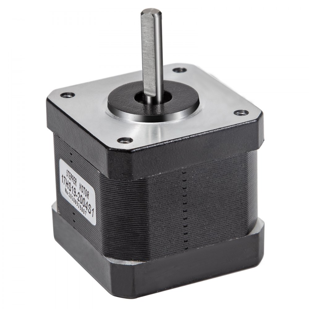 VEVOR Stepper Motor 59Ncm High Torque Stepper Motor, NEMA 17 Step Motor, 2 Phase 1.8 Degree 2A Stepping Motor, 2.88V 5PCS 42 x 42 mm Body CNC Stepper Motor Kit, for DIY CNC / 3D Printer / Extruder