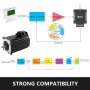 Hss57 Hybrid Servo Driver + 57hse2n Nema 23 Closed-loop 2n.m Stepper Motor Kit