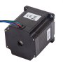 VEVOR Stepper Motor 1.26Nm High Torque Stepper Motor, NEMA 23 Step Motor, 2 Phase 1.8 Degree 2.8A Stepping Motor, 2.52V 3PCS 57 x 57 mm Body CNC Stepper Motor Kit, for DIY CNC / 3D Printer/Extruder