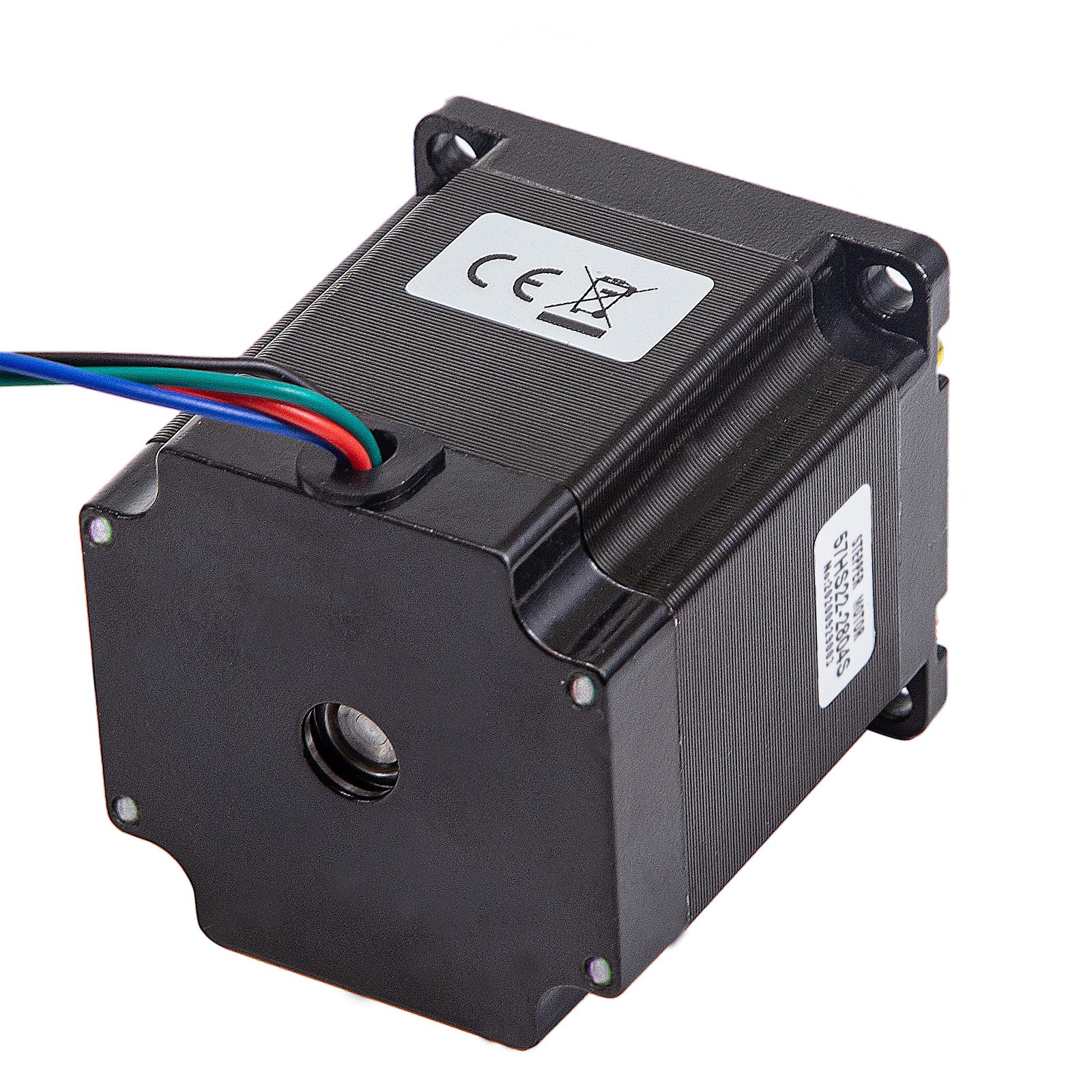 VEVOR 3PCS 1.26Nm Nema 23 Stepper Motor 2.8A 56mm 4-wire 5.95mm Shaft CNC Router