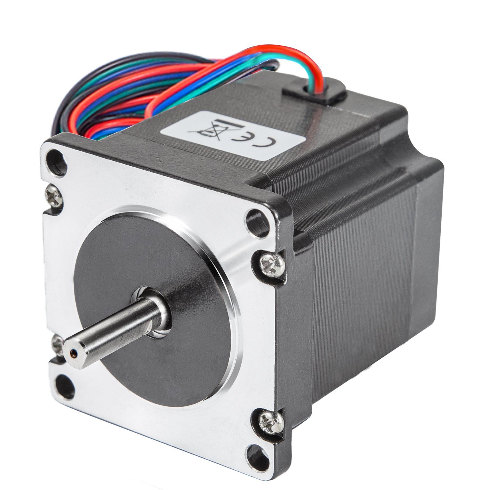 VEVOR 3PCS 1.26Nm Nema 23 Stepper Motor 2.8A 56mm 4-wire 5.95mm Shaft CNC Router