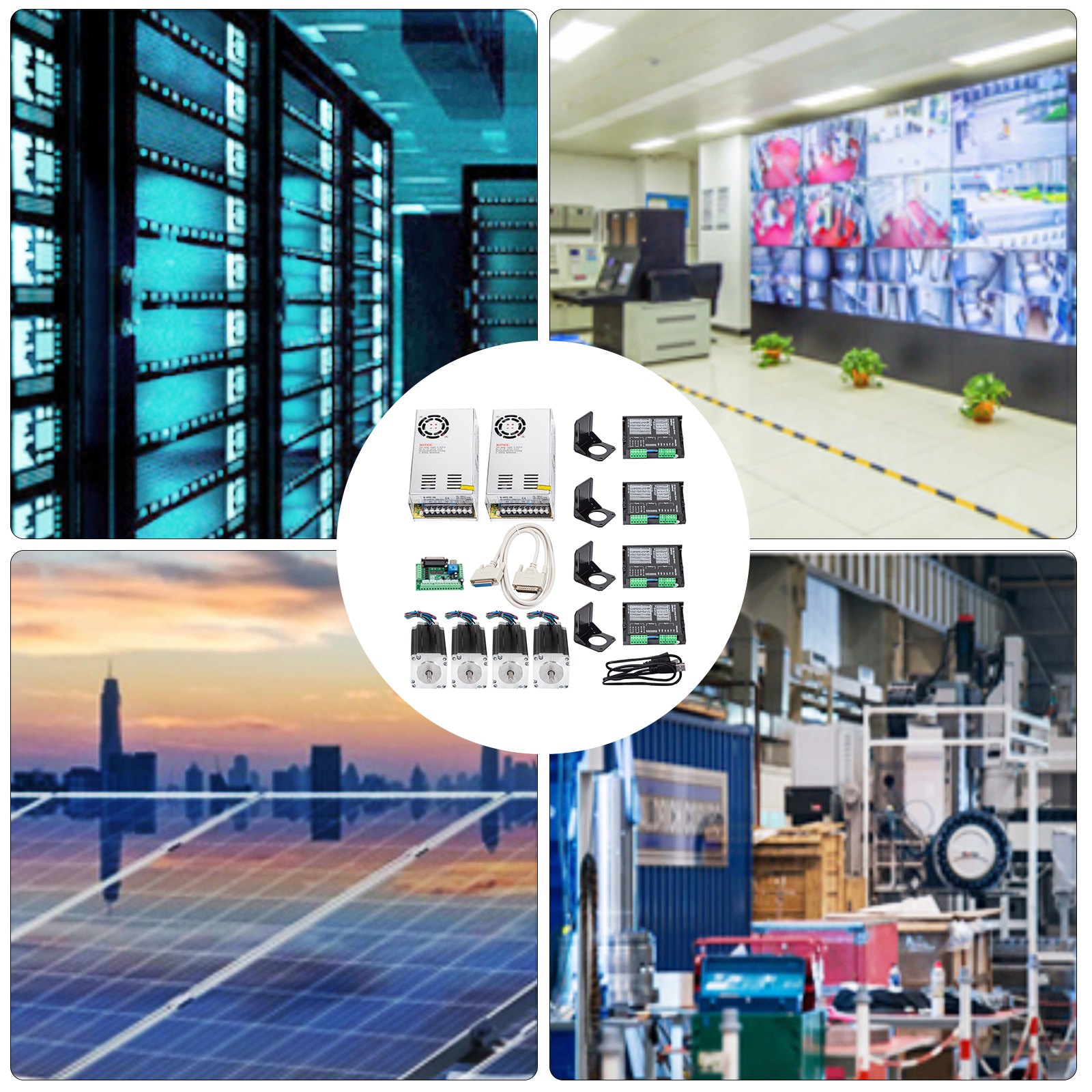 VEVOR Nema 23 Stepper Motor 3Nm 4.2A 57x113 mm Drive Control for DIY 3D Printer