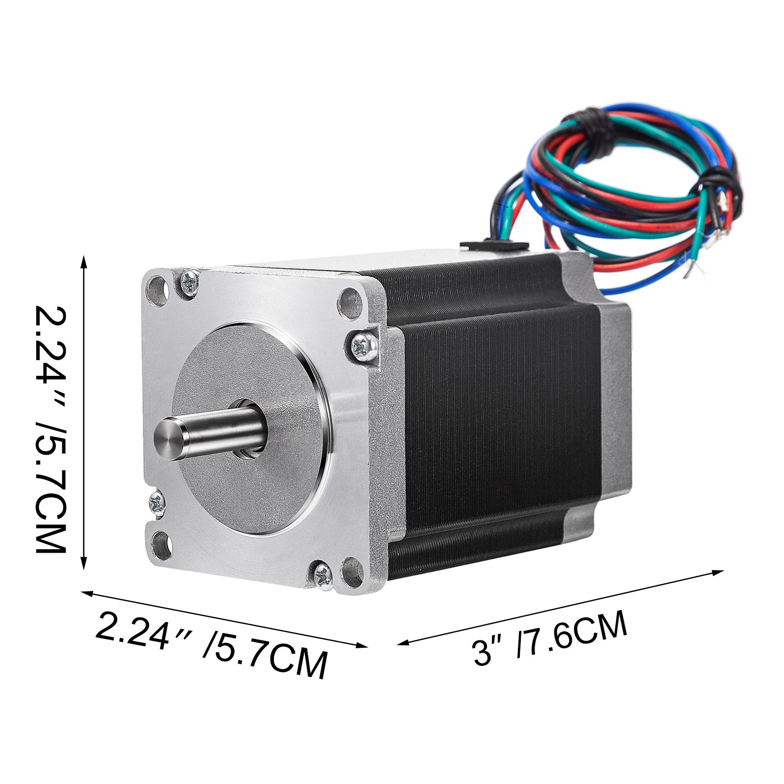 Vevor Stepper Motor High Torque Stepper Motor 1.8nm With Controller Power Supply