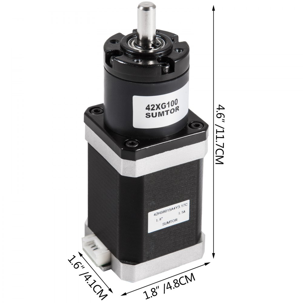 Gear Nema17 1.5a 42mm Ratio 100:1 Planetary Gearbox Stepper Motor