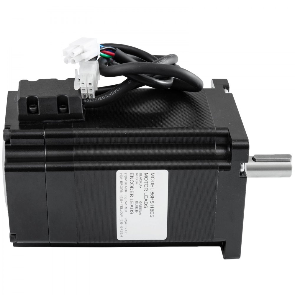 8.5nm Nema34 86mm Closed Loop Stepper Motor Drive 400w Power Hybird Encoder Easy