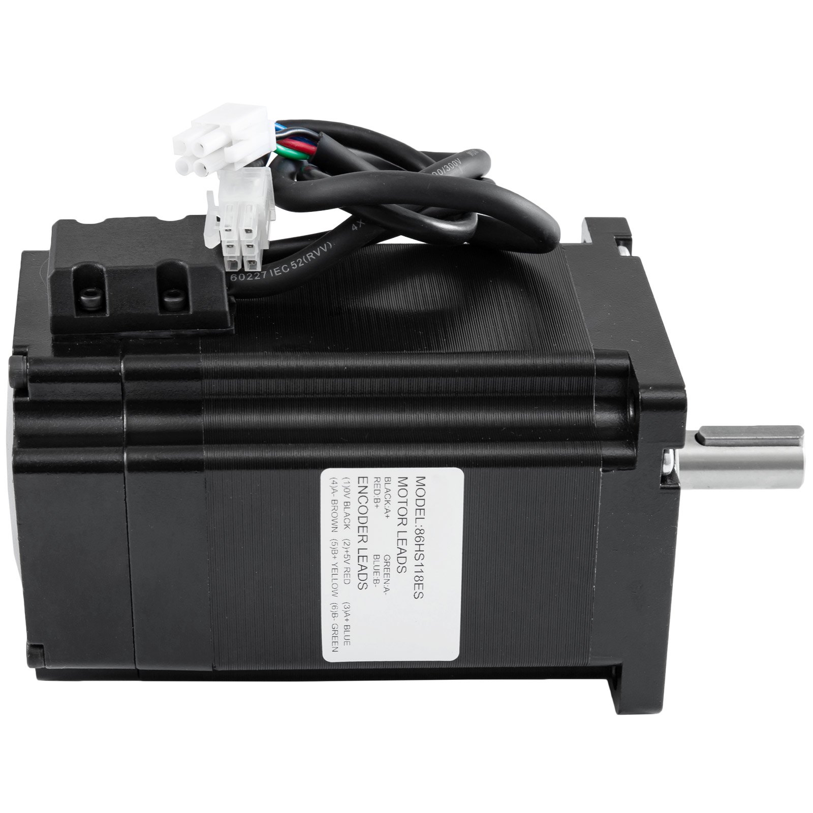 8.5nm Nema34 86mm Closed Loop Stepper Motor Drive 400w Power Hybird Encoder Easy