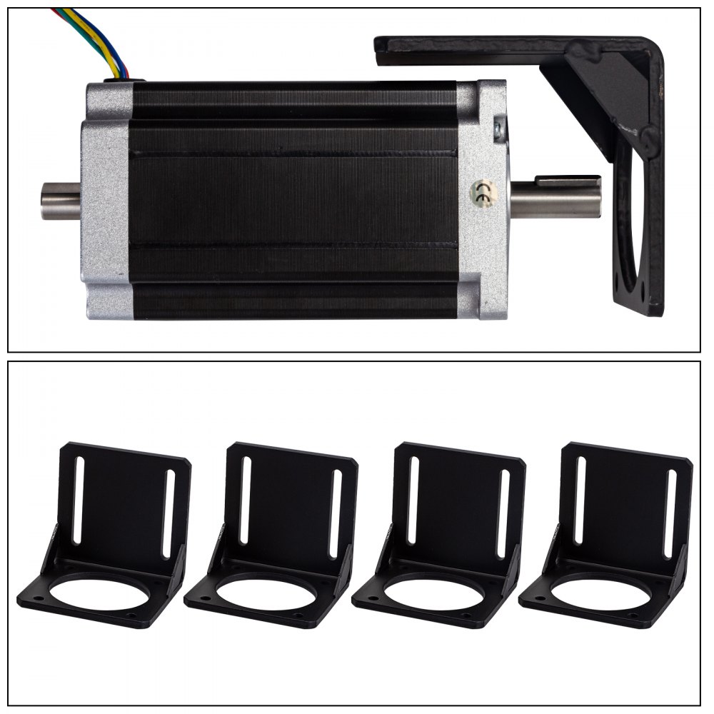 VEVOR Nema 34 12Nm Stepper Motor 6A 86x150 mm Drive Control for DIY 3D Printer