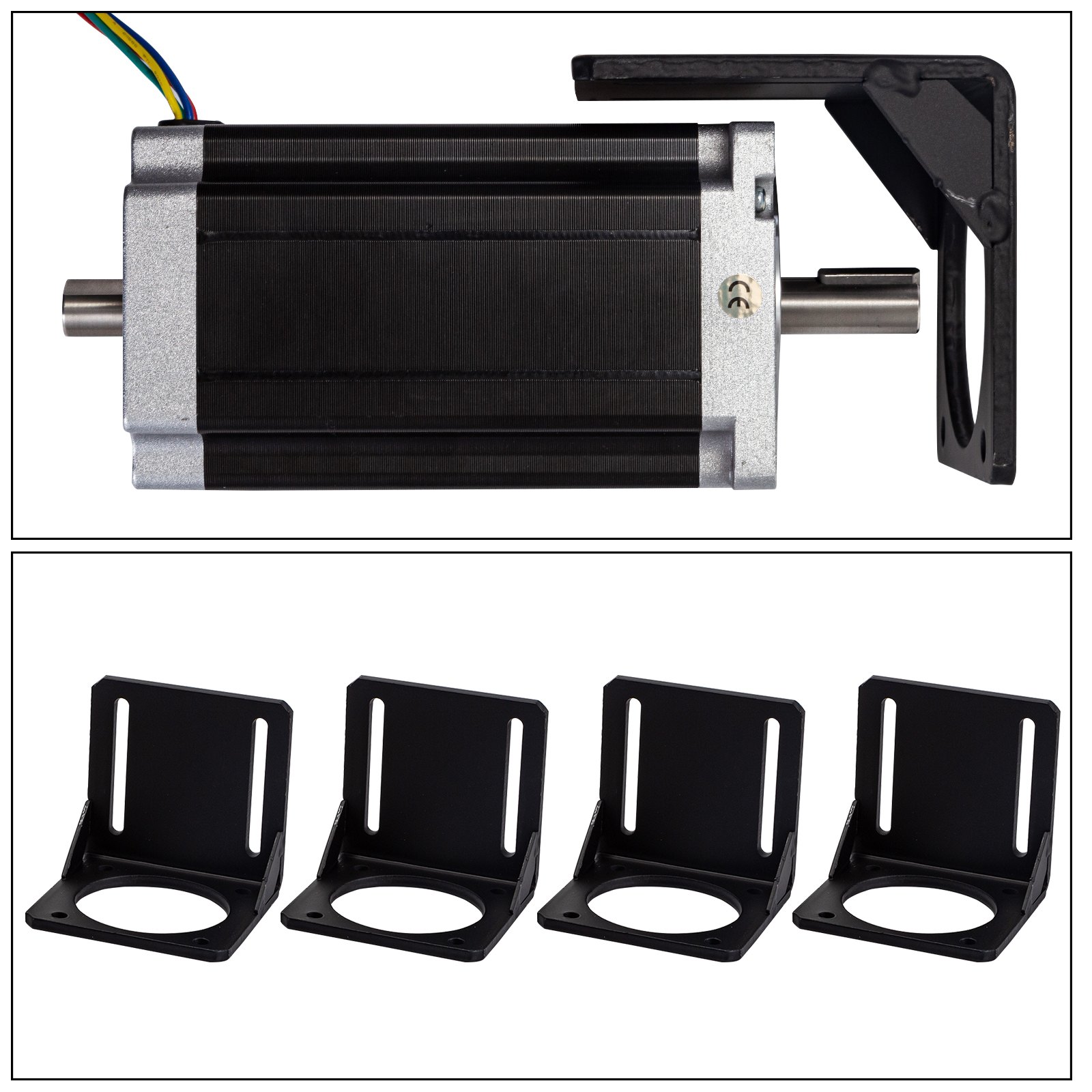 VEVOR Nema 34 12Nm Stepper Motor 6A 86x150 mm Drive Control for DIY 3D Printer