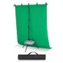 VEVOR Backdrop Stand, 5 x 6.5 ft Adjustable Photo Backdrop Stand Kit, Portable Background Backdrop Stand with 3 Crossbars, Heavy Duty Projector Screen Stand, for Wedding, Photo Video Studio & Party