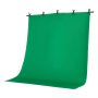 VEVOR Backdrop Stand, 5 x 6.5 ft Adjustable Photo Backdrop Stand Kit, Portable Background Backdrop Stand with 3 Crossbars, Heavy Duty Projector Screen Stand, for Wedding, Photo Video Studio & Party