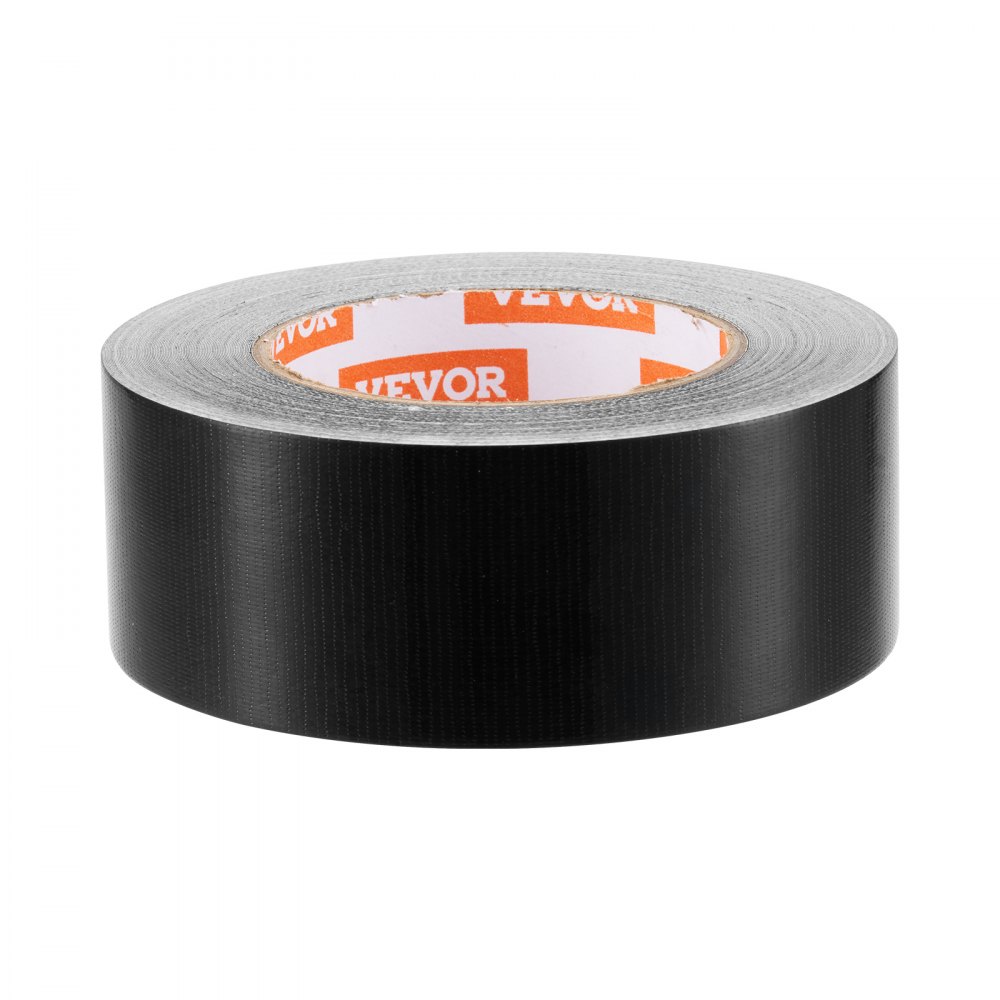 VEVOR Duct Tape, 1.88 in x 35 Yards, 1-Pack, Waterproof and Temperature-Resistant, No Residue Strong Adhesive Heavy Duty Duct Tape, Tear by Hand, for Indoor and Outdoor Repairs, All Weather, Black