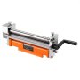 VEVOR Slip Roll Machine 12.6 in Max Forming Width 20 Gauge Slip Roller, Manual Sheet Metal Rolling Bending Machine, Heavy-Duty, with Fixed Rollers, for Aluminum Alloy Copper Sheet Low Carbon Steel