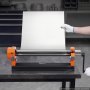 VEVOR Slip Roll Machine 610 mm Max Forming Width 21 Gauge Slip Roller Bender, Manual Sheet Metal Rolling Bending Machine, Heavy-Duty with Fixed Rollers, for Aluminum Alloy Copper Sheet Low Carbon Steel