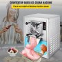 VEVOR Hard Ice Cream Machine 1400W Commercial Ice Cream Machine 3.5-4.5Gal/H Professional Ice Cream Maker Stainless Steel Ice Cream Perfect for Restaurants Cafes Shops