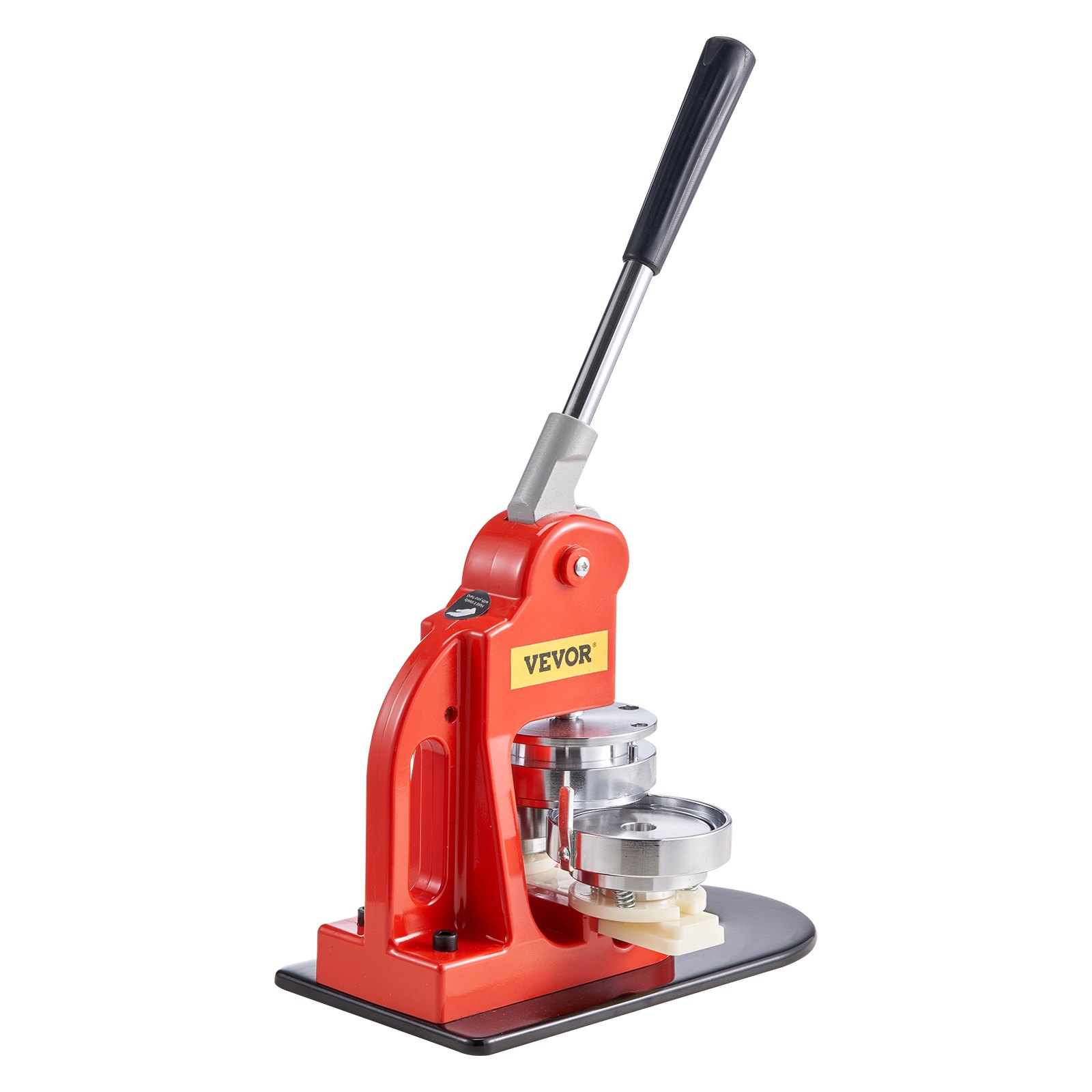 VEVOR Button Maker Machine, 75 mm (3 inch) Badge Punch Press Kit, Children DIY Gifts Pin Maker, Button Making Supplies with 500pcs Button Parts & Circle Cutter & Magic Book