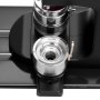 Máquina para hacer botones VEVOR, 3,2 cm (1,25 pulgadas), incluye 500 piezas para botones, cortador circular, llaves hexagonales y manual de instrucciones. Mango ergonómico. Ideal para crear insignias, pines y llaveros personalizados. Color negro.