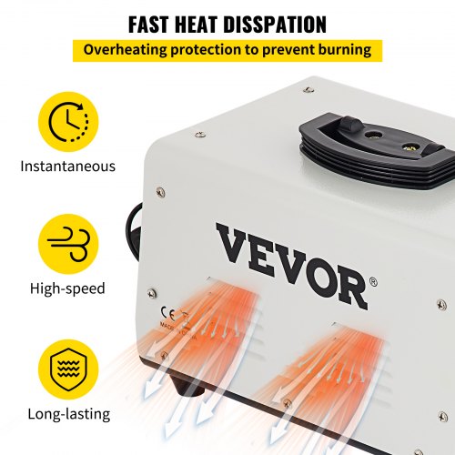 VEVOR Stud Welder Dent Repair Kit, 3 KW 220 V Spot Welder Dent Puller with 2 Welding Guns, 6 Modes Spot Welding Machine with LCD for Car Body Dent Repair
