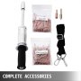 VEVOR Spot Stud Welder Dent Puller Kit Mini Spot Welder for Car Body Repair Spot Welding Machine Dent Puller Gun Welding Kit (Stud Welder with More Accessories)