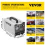 VEVOR dent puller with product specifications and applicable vehicles: truck, car, bus.