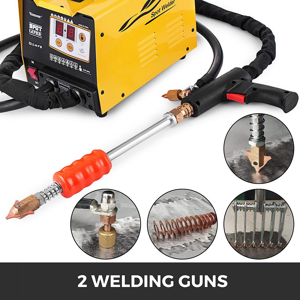 VEVOR 220V Spot Welder Dent Puller, 3000W Stud Welder Dent Repair Kit, 7 Models Spot Welding Machine for Car Body Dent Repair