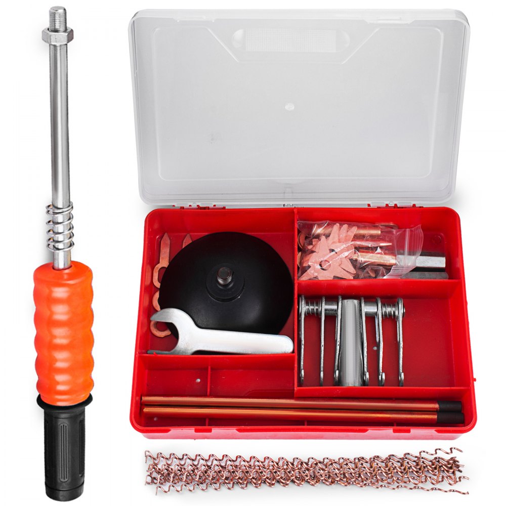 VEVOR 220V Spot Welder Dent Puller, 3000W Stud Welder Dent Repair Kit, 7 Models Spot Welding Machine for Car Body Dent Repair