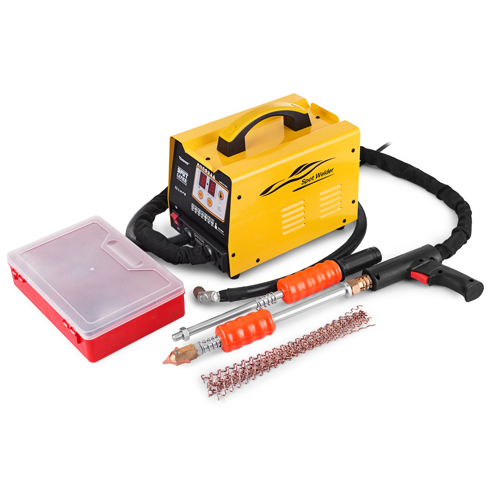 VEVOR 220V Spot Welder Dent Puller, 3000W Stud Welder Dent Repair Kit, 7 Models Spot Welding Machine for Car Body Dent Repair