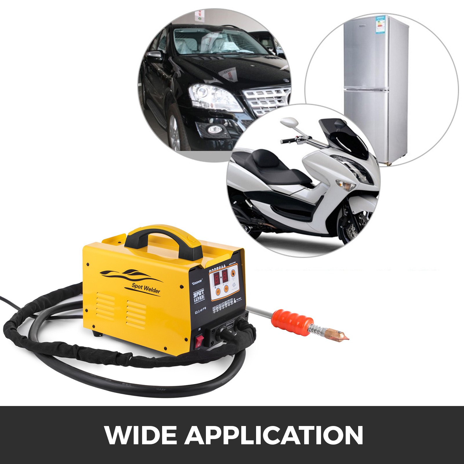 VEVOR 220V Spot Welder Dent Puller, 3000W Stud Welder Dent Repair Kit, 7 Models Spot Welding Machine for Car Body Dent Repair