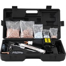 Hanru Plastic Welding Machine Car Bumper Repair Kit with 600PCS Staples,  70W Plastic Welder Machine, Handheld Hot Staple Gun Car Bumper Crack Repair  Kit with Plier & 4 Types Hot Wave Flat