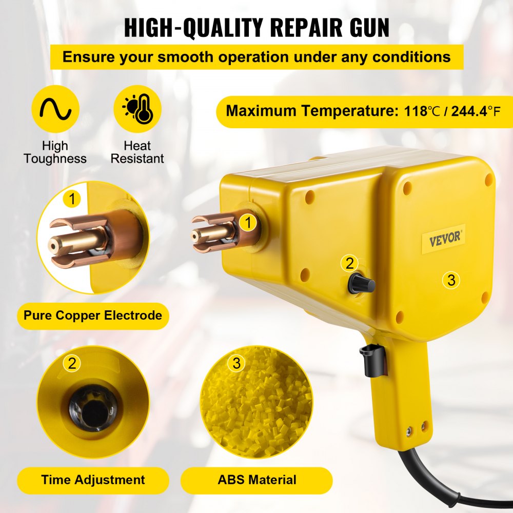 VEVOR Auto Body Dent Repair Kit Stud Welder Kit 800VA Stud Dent Puller Spot