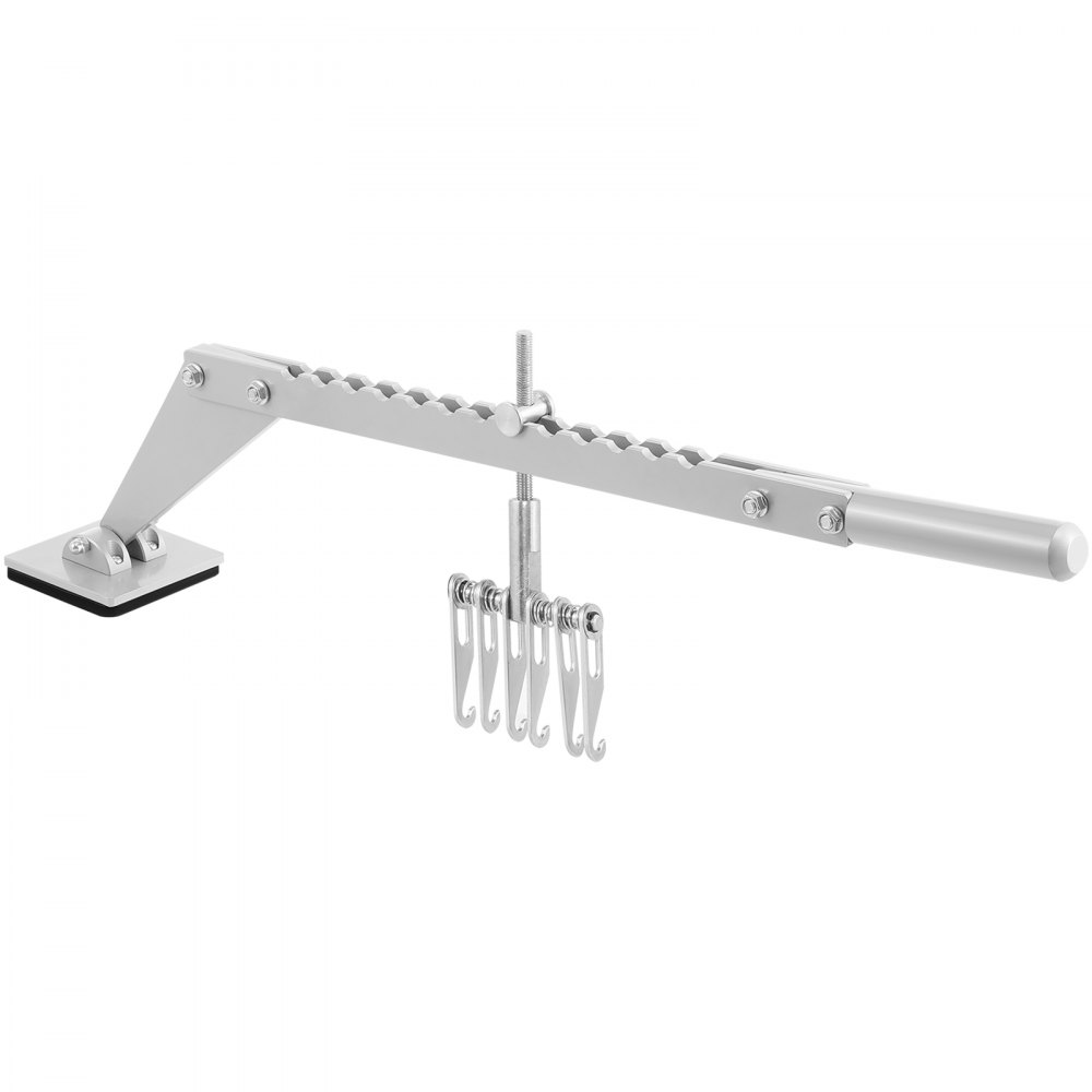 VEVOR Dent Pull Lever Bar 6 Claw Hook Portable Dent Pull Bar Aluminum Alloy Dent Puller Single Leg Lifter for Car Dent Repairing