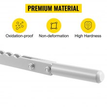 VEVOR Dent Pull Lever Bar 6 Claw Hook Dent Puller Single Leg Lifter Portable Dent Pull Bar Aluminum Alloy for Car Dent Repairing
