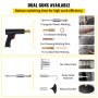VEVOR Stud Welder Dent Repair Kit, 3 KW 220 V Spot Welder Dent Puller with 2 Welding Guns, 7 Modes Spot Welding Machine for Car Body Dent Repair, with Time Regulation Function