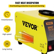 VEVOR Stud Welder Dent Repair Kit, 3 KW 220 V Spot Welder Dent Puller with 2 Welding Guns, 7 Modes Spot Welding Machine for Car Body Dent Repair, with Time Regulation Function