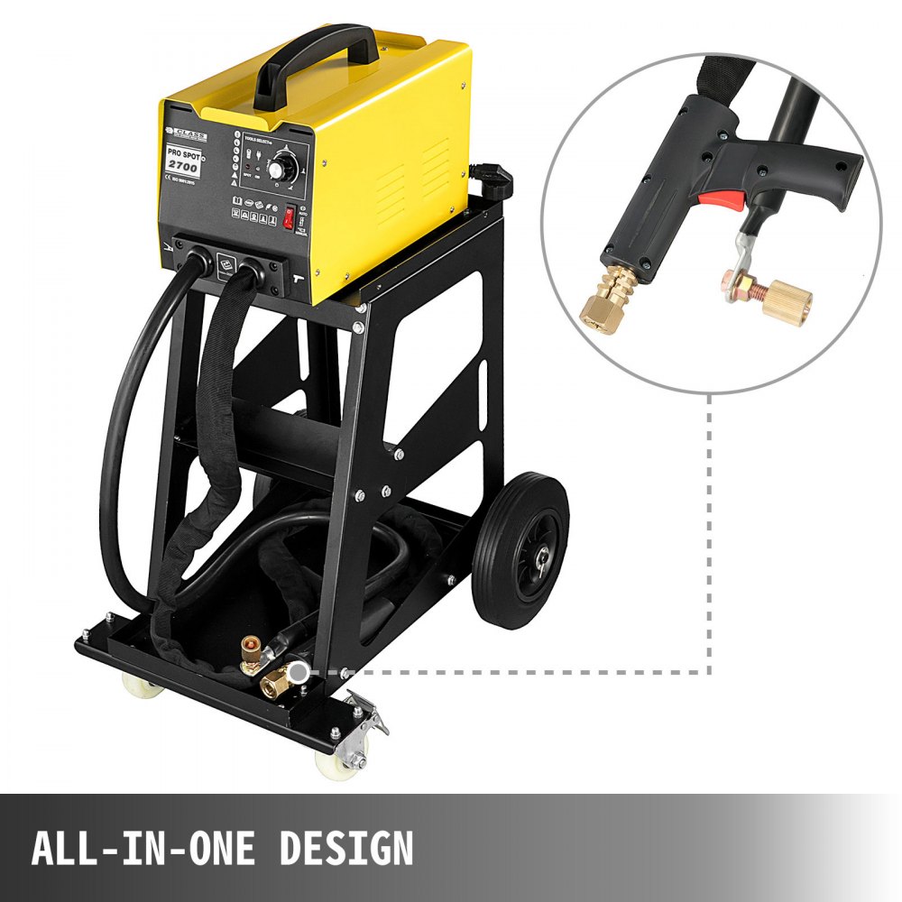 Dent Pulling Machine Spot Puller 2700w All-in-one Vehicle Panel Stud Welder 220v