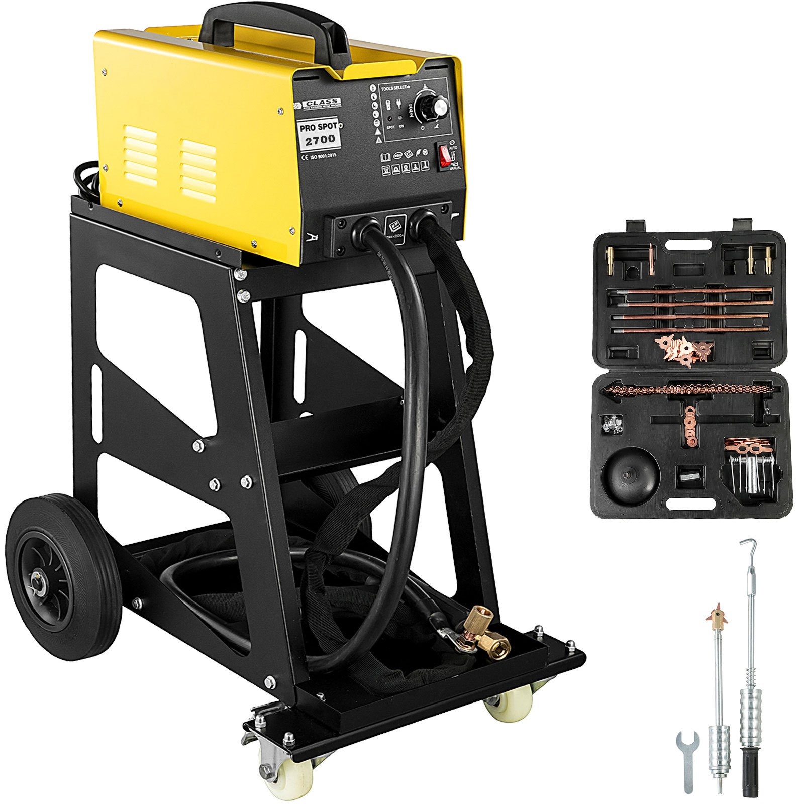 Dent Pulling Machine Spot Puller 2700w All-in-one Vehicle Panel Stud Welder 220v