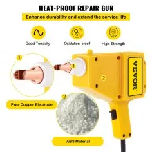 VEVOR Stud Welder Kit, 1600A Stud Welder Dent Repair Kit, 800VA Spot Welder Stud, Welder Stud Kit with Complete Accessories, Dent Welder Repair for Auto Body Repairing