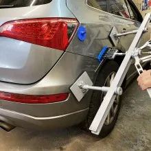 VEVOR Dent Pull Lever Bar Kit Fit for Both Aluminum and Steel Dent Pulling (33INCH/850MM)