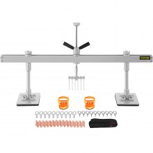 VEVOR Dent Pull Lever Bar Kit Fit for Both Aluminum and Steel Dent Pulling (33INCH/850MM)