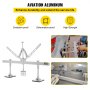 VEVOR Dent Pull Lever Bar Kit 1100MM Dent puller Stud Welder 33 Inch Fit for Both Aluminum and Steel Dent Pulling
