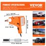 VEVOR Auto Body Dent Repair Kit Boltsvejser Kit 800VA Boltudtrækker Spot