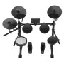 VEVOR Electric Drum Set, 15 Drum Kits & 150 Sounds Electronic Drum Kit, USB MIDI Supported 6.5 in Quiet Mesh Snare Electric Drum Set with 10 in Cymbals Drum Sticks & Headphone, for Beginners & Adults