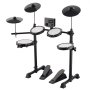 VEVOR Electric Drum Set, 15 Drum Kits & 150 Sounds Electronic Drum Kit, USB MIDI Supported 8 in Quiet Mesh Snare Electric Drum Set with 10 in Cymbals Drum Sticks & Headphone, for Beginners & Adults