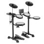 VEVOR Electric Drum Set, 15 Drum Kits & 150 Sounds Electronic Drum Kit, USB MIDI Supported 8 in Quiet Mesh Snare Electric Drum Set with 10 in Cymbals Drum Sticks & Headphone, for Beginners & Adults