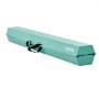 VEVOR 8FT Folding Balance Beam for Kids, 200LBS Stable Support Gymnastics Floor Beam with Non-Slip Mats, Gymnastics Training Equipment with Anti-Slip Bottom and Carrying Bag for Home Gym, Mint Green